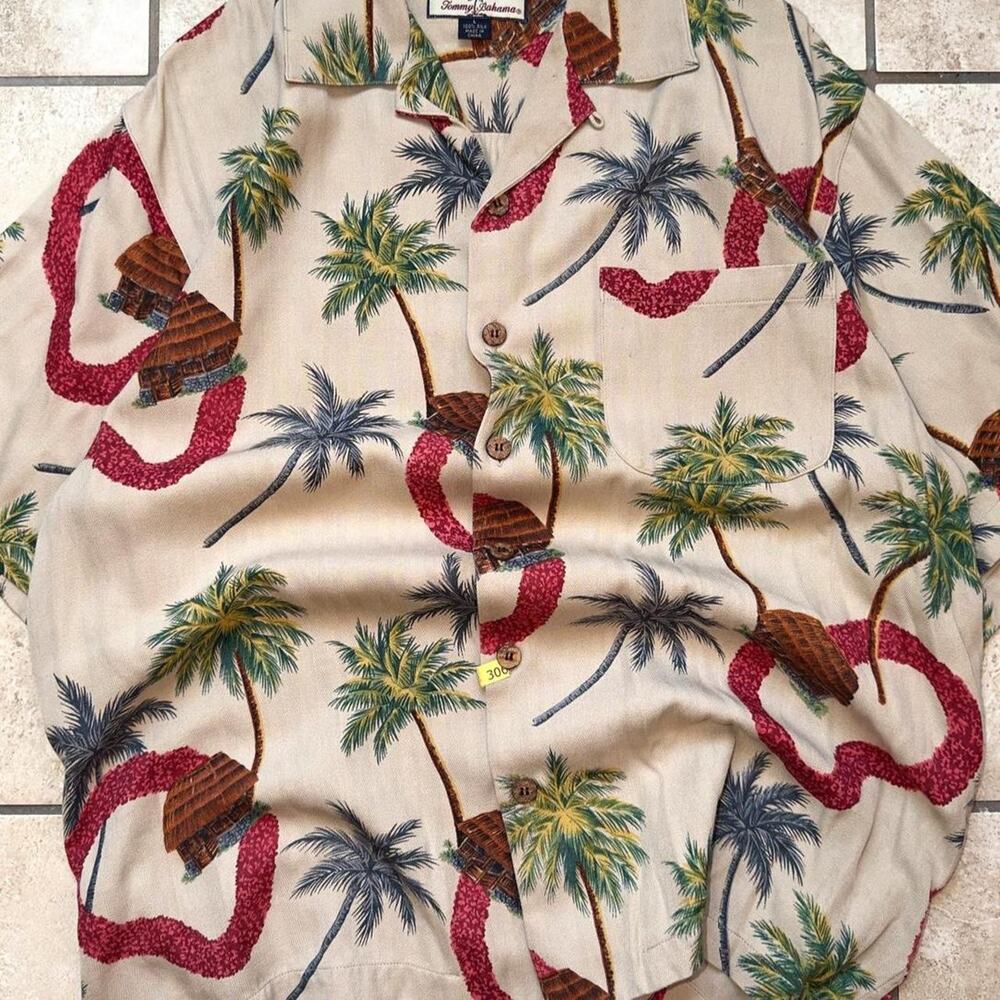 Tommy Bahama Button Up Dress Shirt - Size L